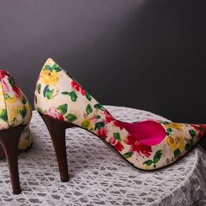 Floral Lauren Ralph Lauren Heels